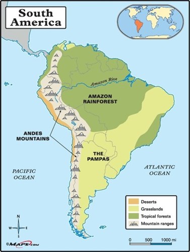 andes map